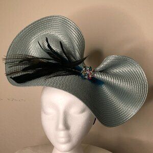Original Feather Fascinator  / Ladies Hat 2024